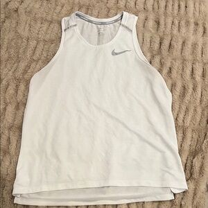 Nike Men’s Dry Fit White Tank Top Size Large